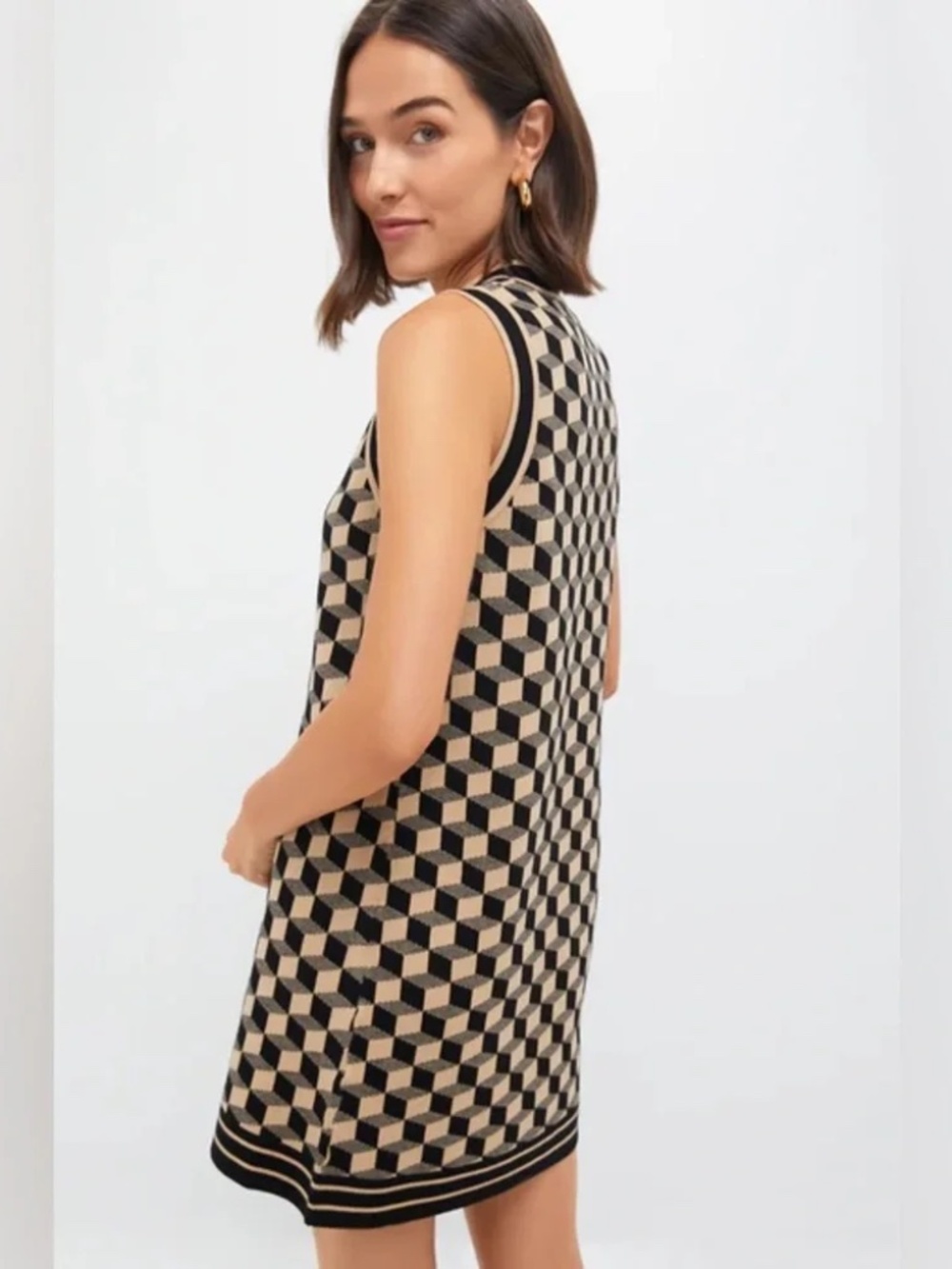 Tuckernuck Geo Knit Marie Dress NWT - Picture 5 of 5